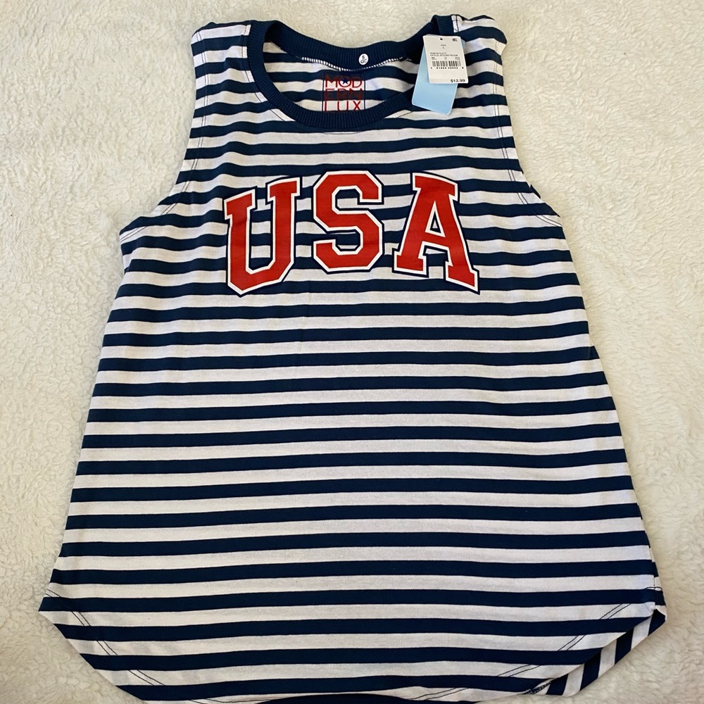 NWT Cute USA tank